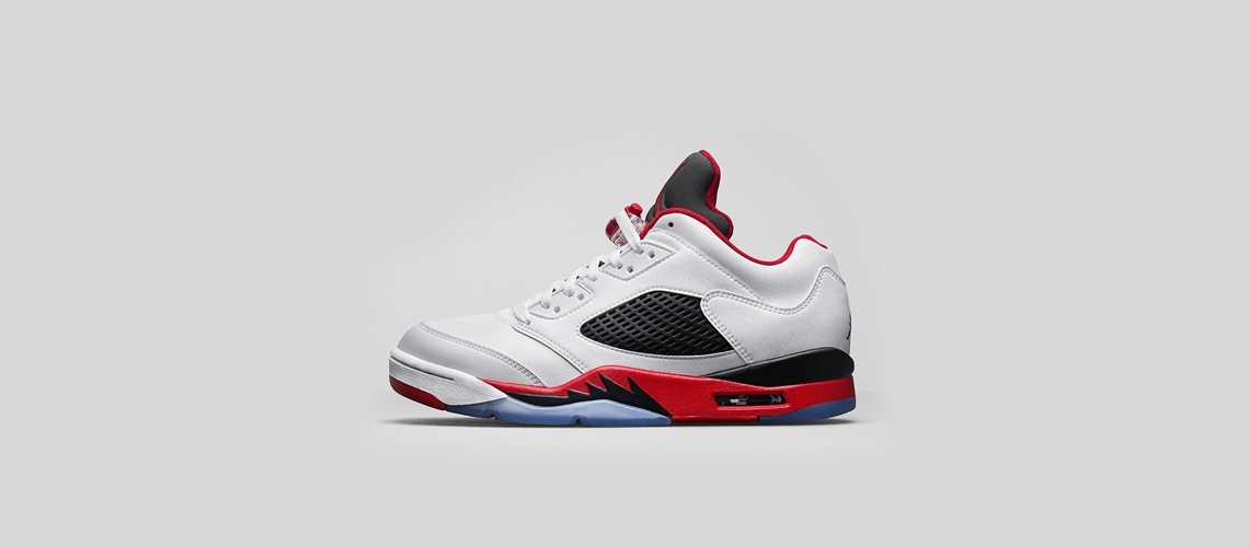 Air Jordan 5 Retro Low Fire Red