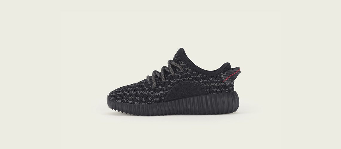 adidas Yeezy Boost 350 Infant Black Pirate